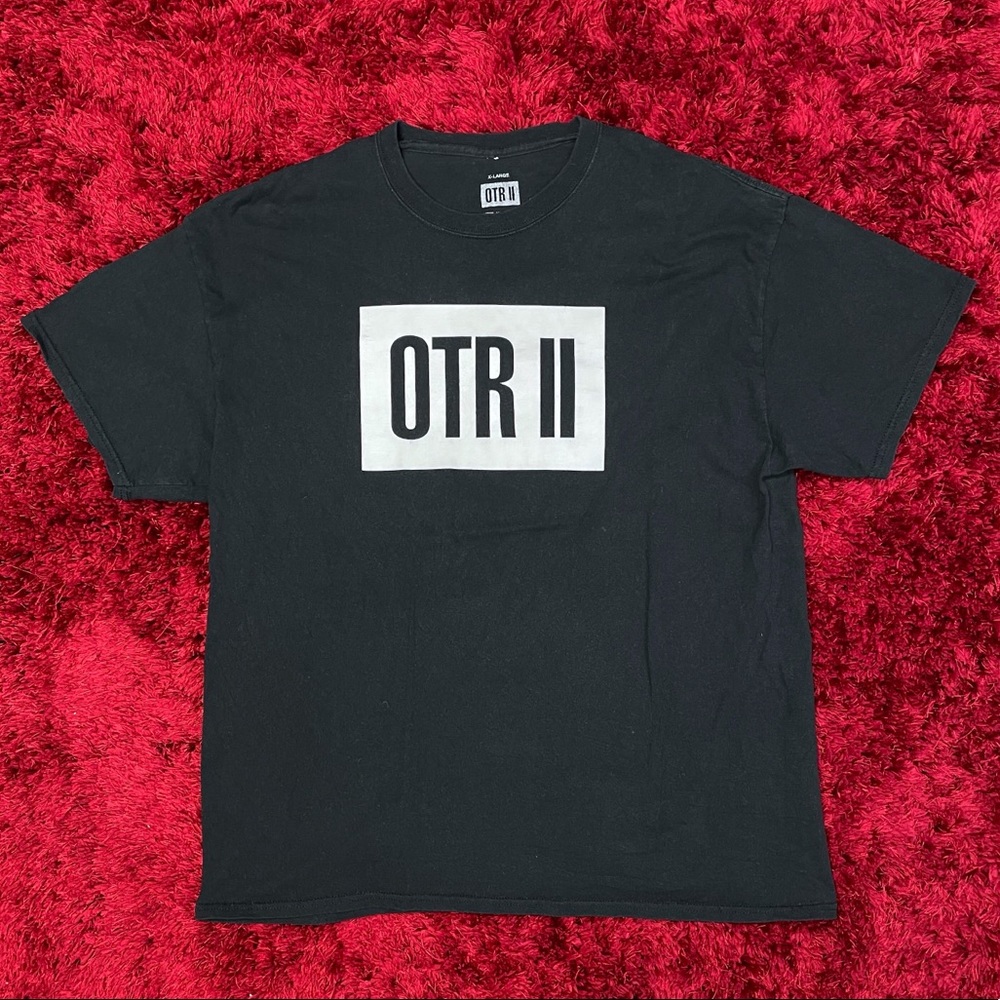 Jay Z Beyoncé On The Run II OTR Concert Tour Dates Shirt Hip Hop Pop USA